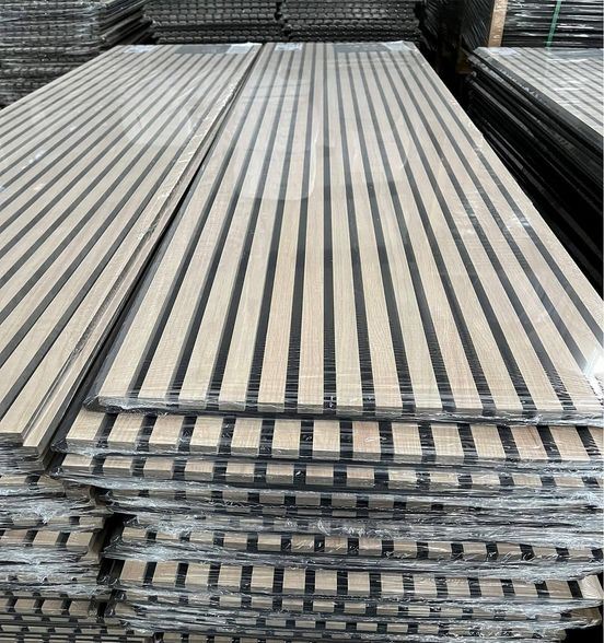 Lamele laminate furnir pentru animale de companie Panouri acustice din lemn perete tavan izolate fonic