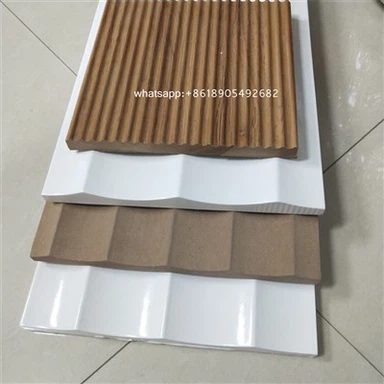Panou de perete Wave MDF 3D