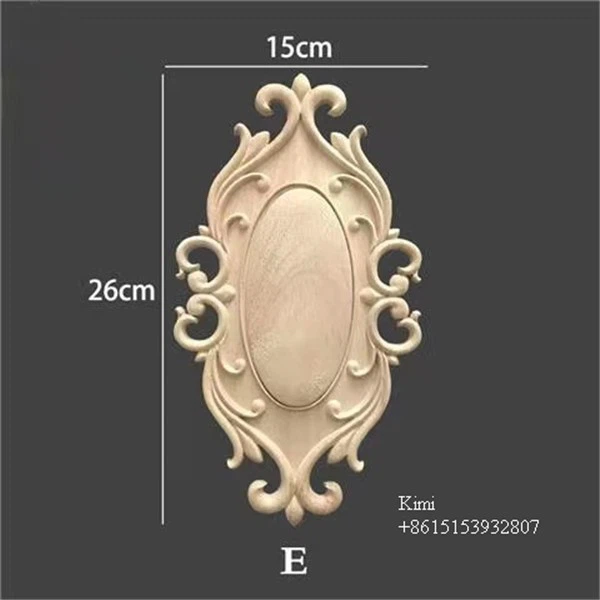 Solid Wood Carved Onlays And Appliques Interior