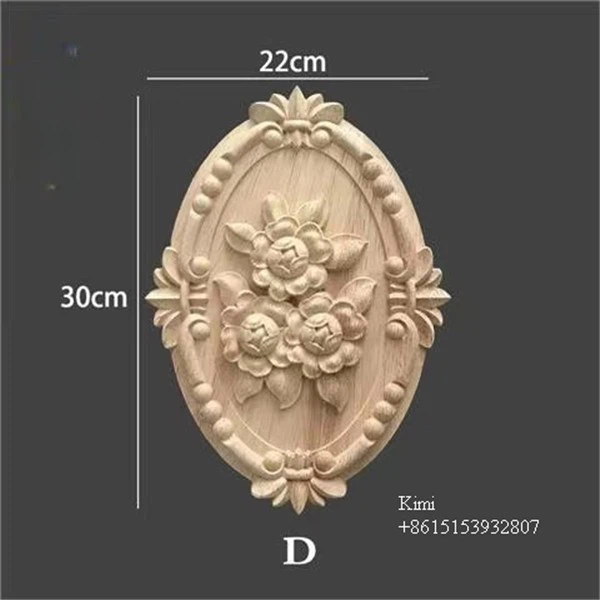Solid Wood Carved Onlays And Appliques Interior