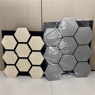 Panou MDF Hexagon izolat fonic